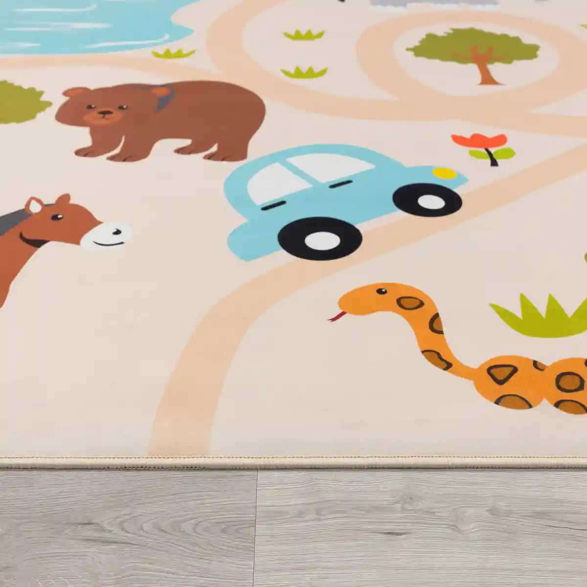 Bordure Tapis Enfant Safari