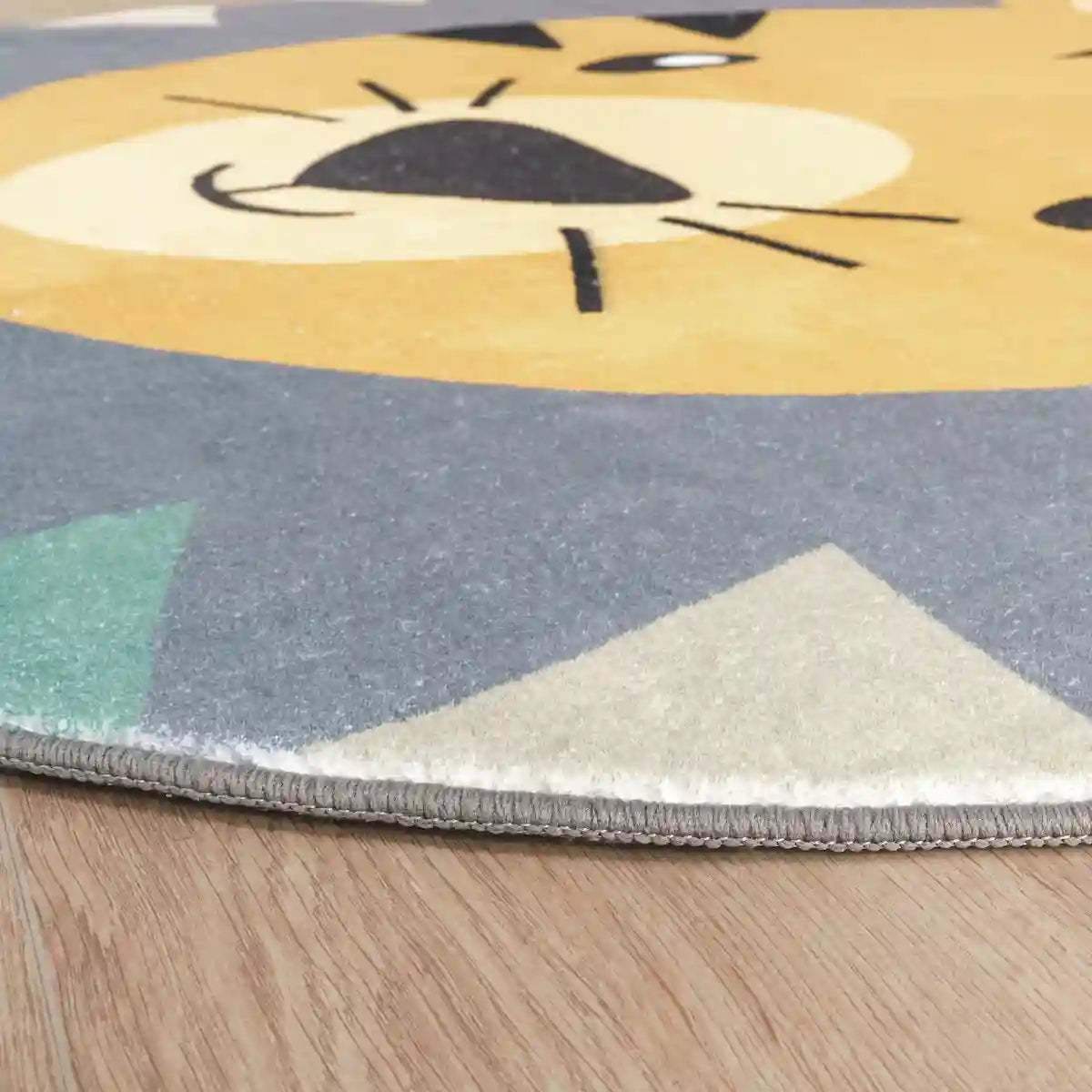 Bordure Tapis Rond Enfant Tigrou