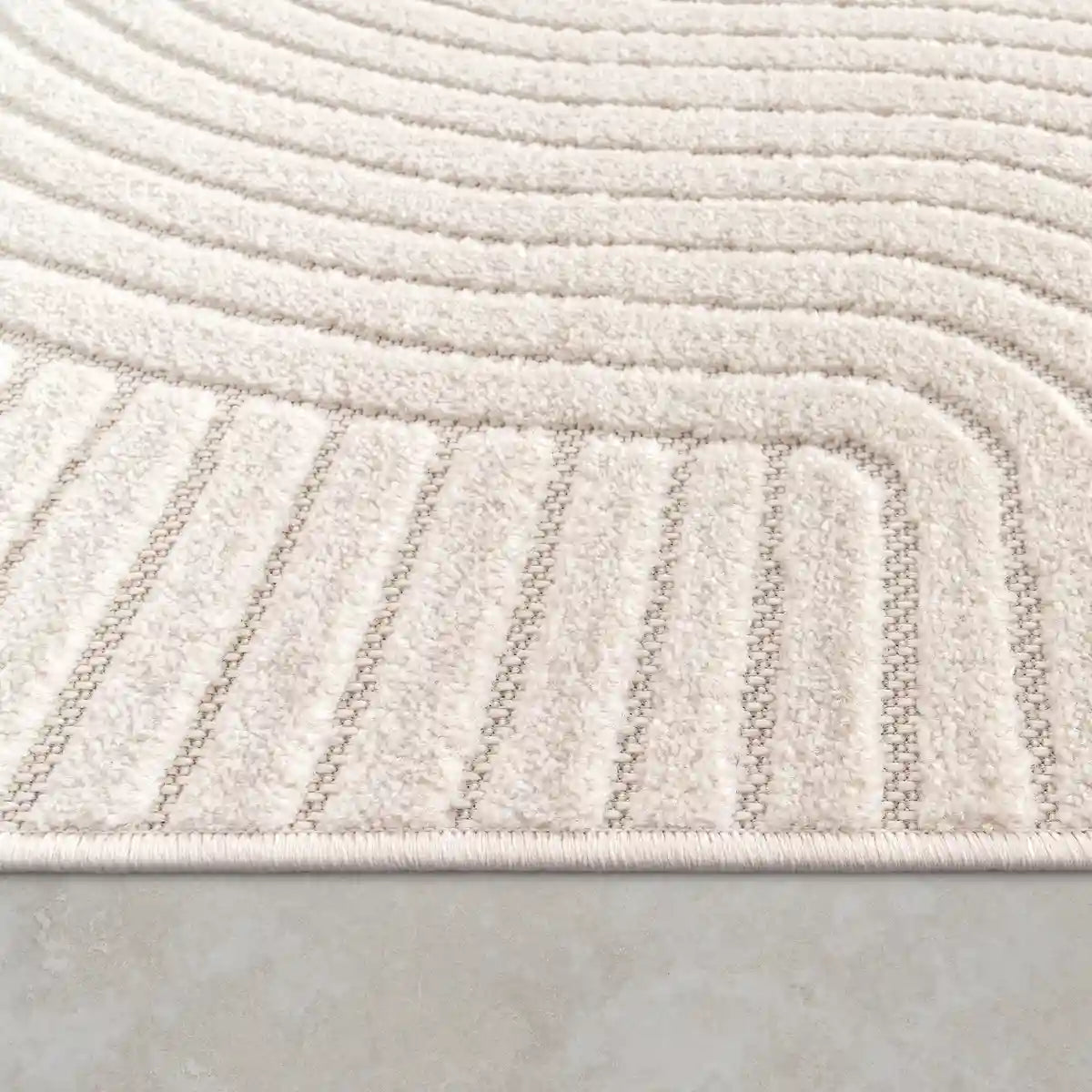 Bordure Tapis Rond Design Sculo