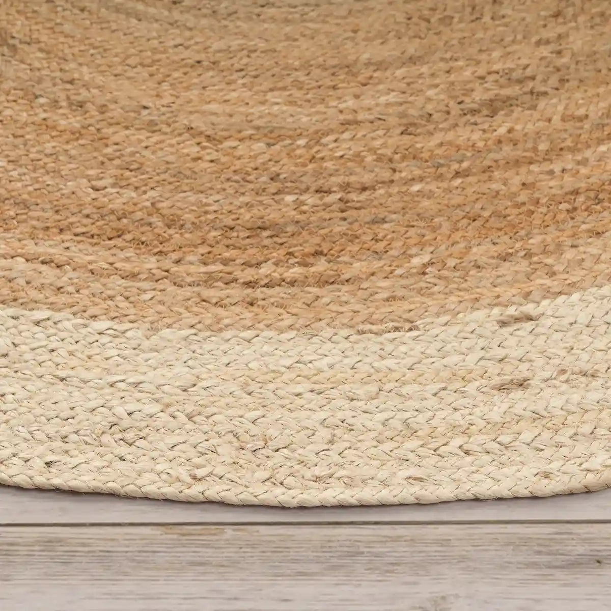 Bordure Tapis Rond Jute Gozo