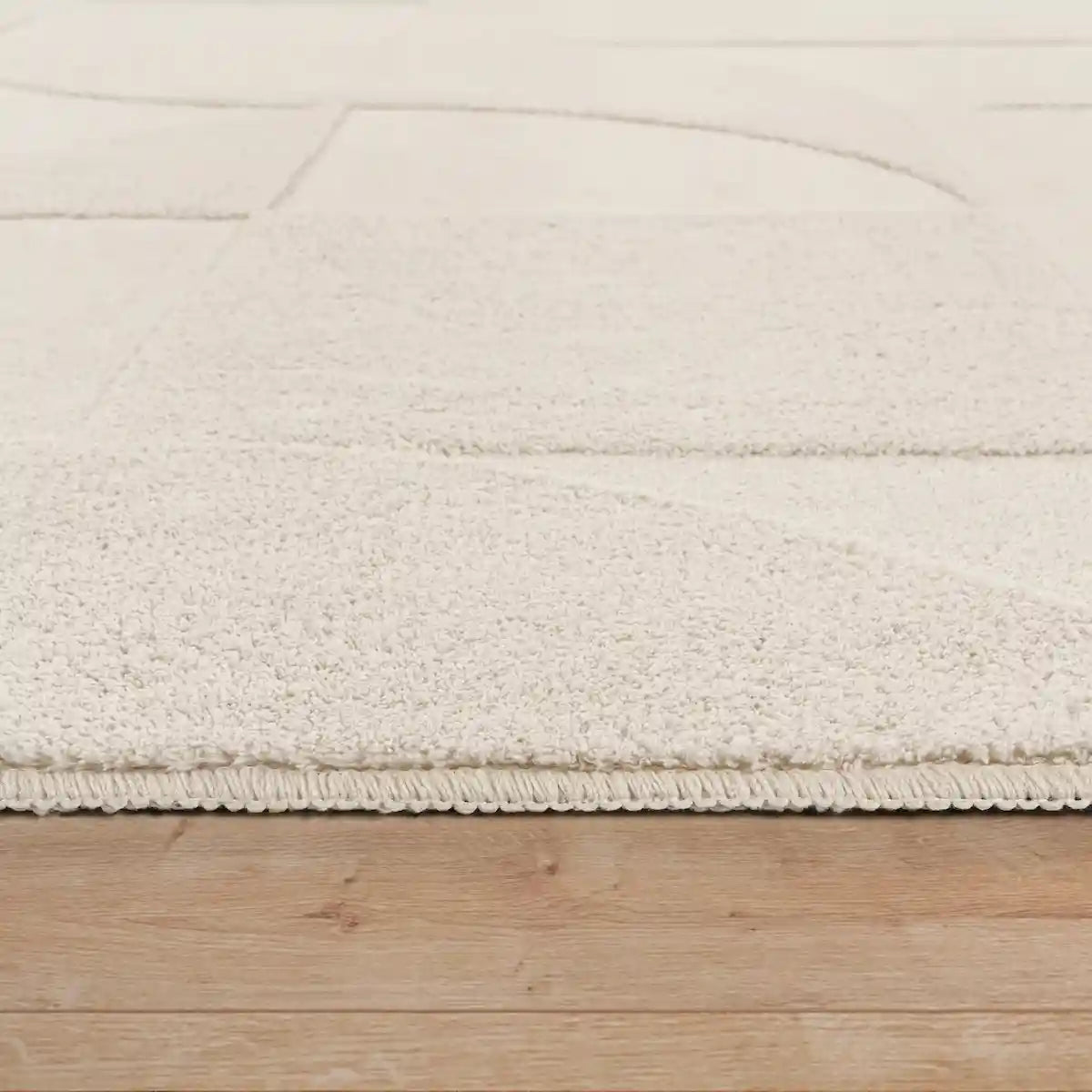 Bordure Tapis Rond Scandinave Liva