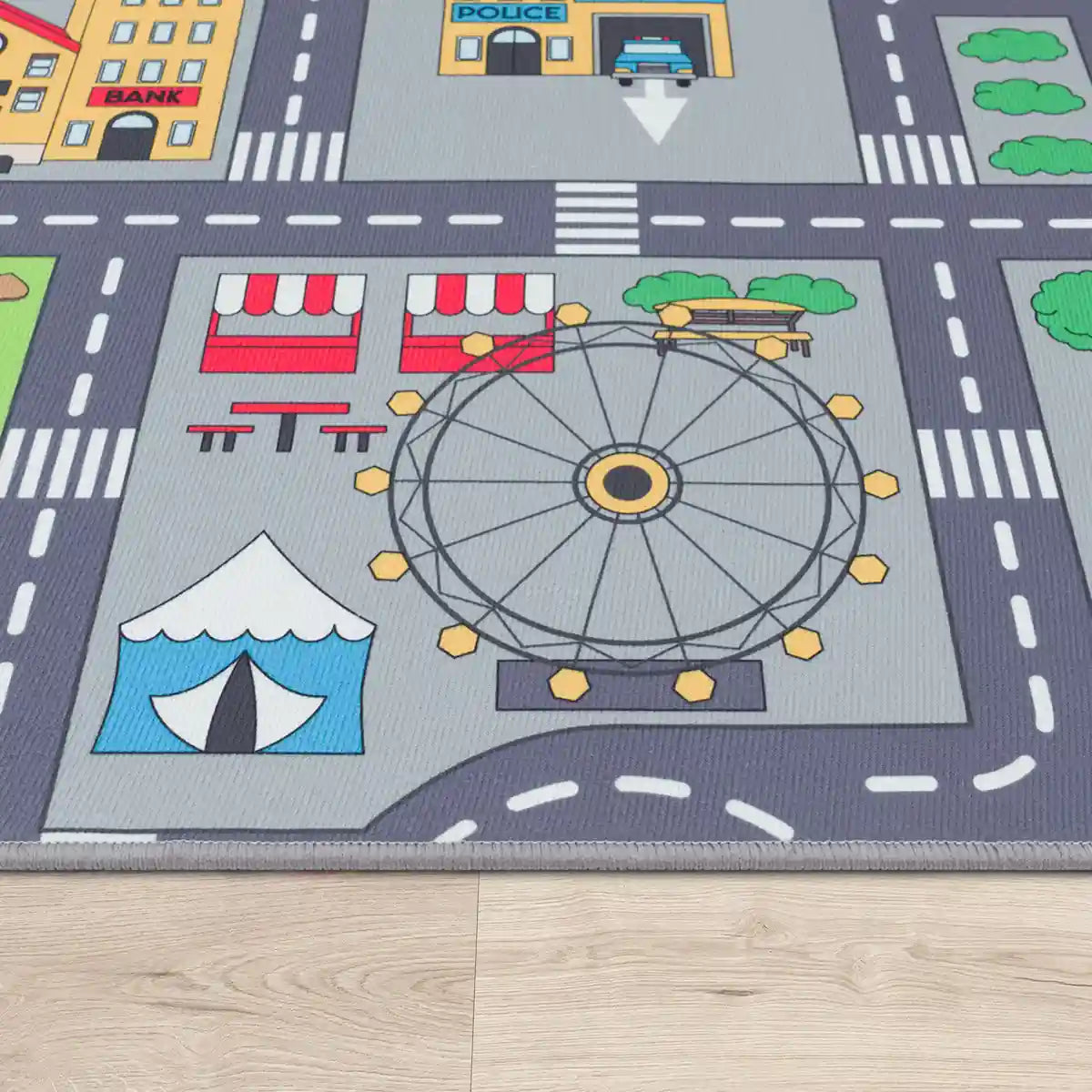 Bordure Tapis Route Enfant City