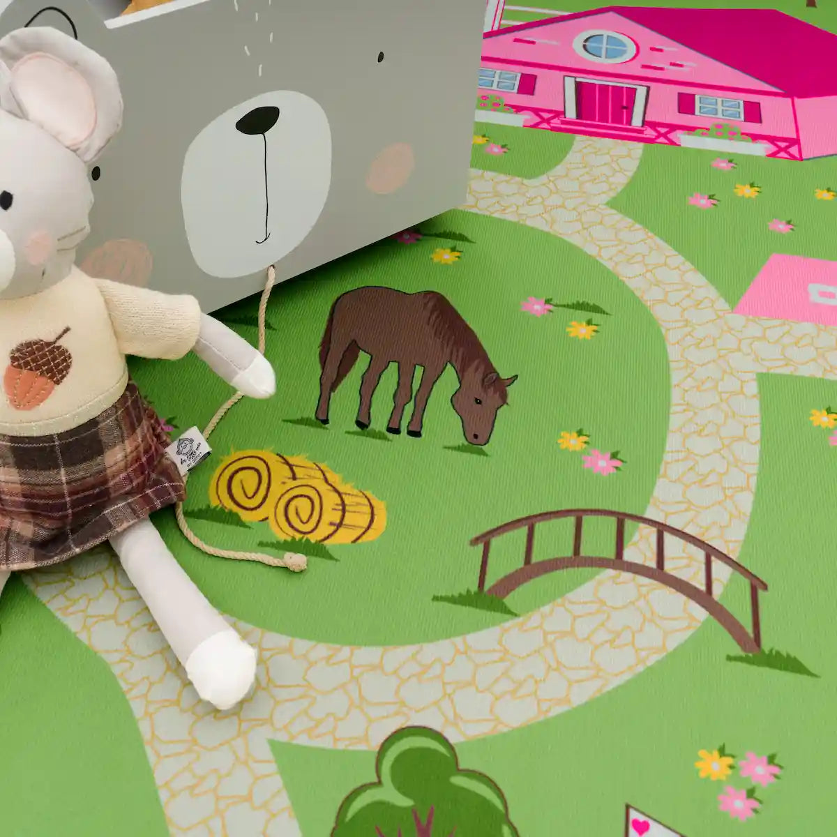 Détails Tapis Route Enfant Rosalia
