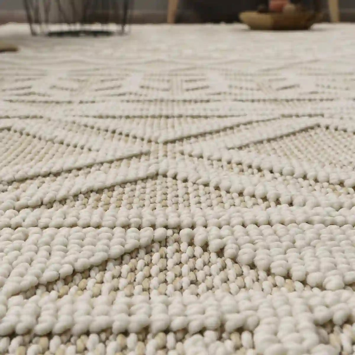 Détails Tapis Berbère Tazirt