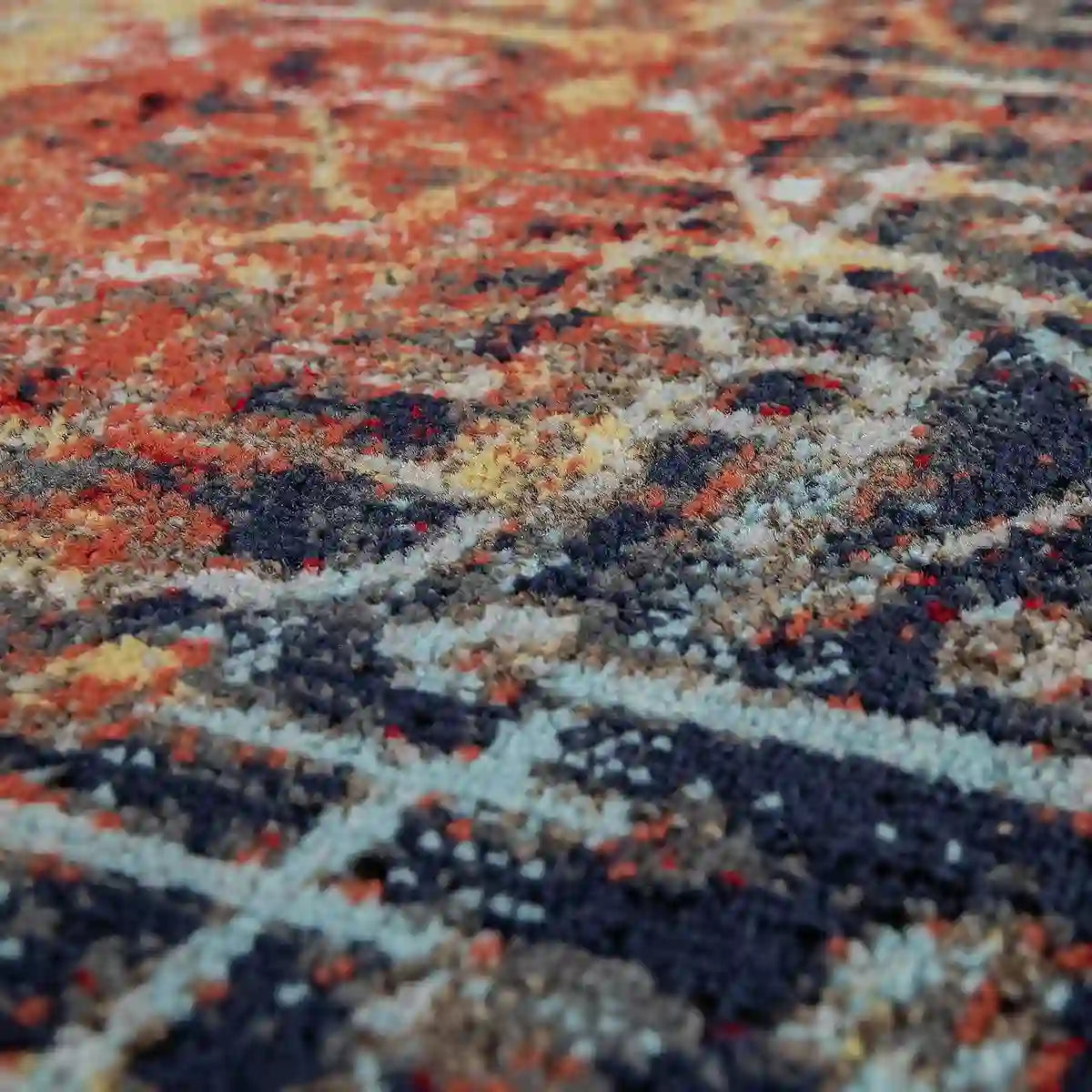 Détails Tapis Coloré Medievo