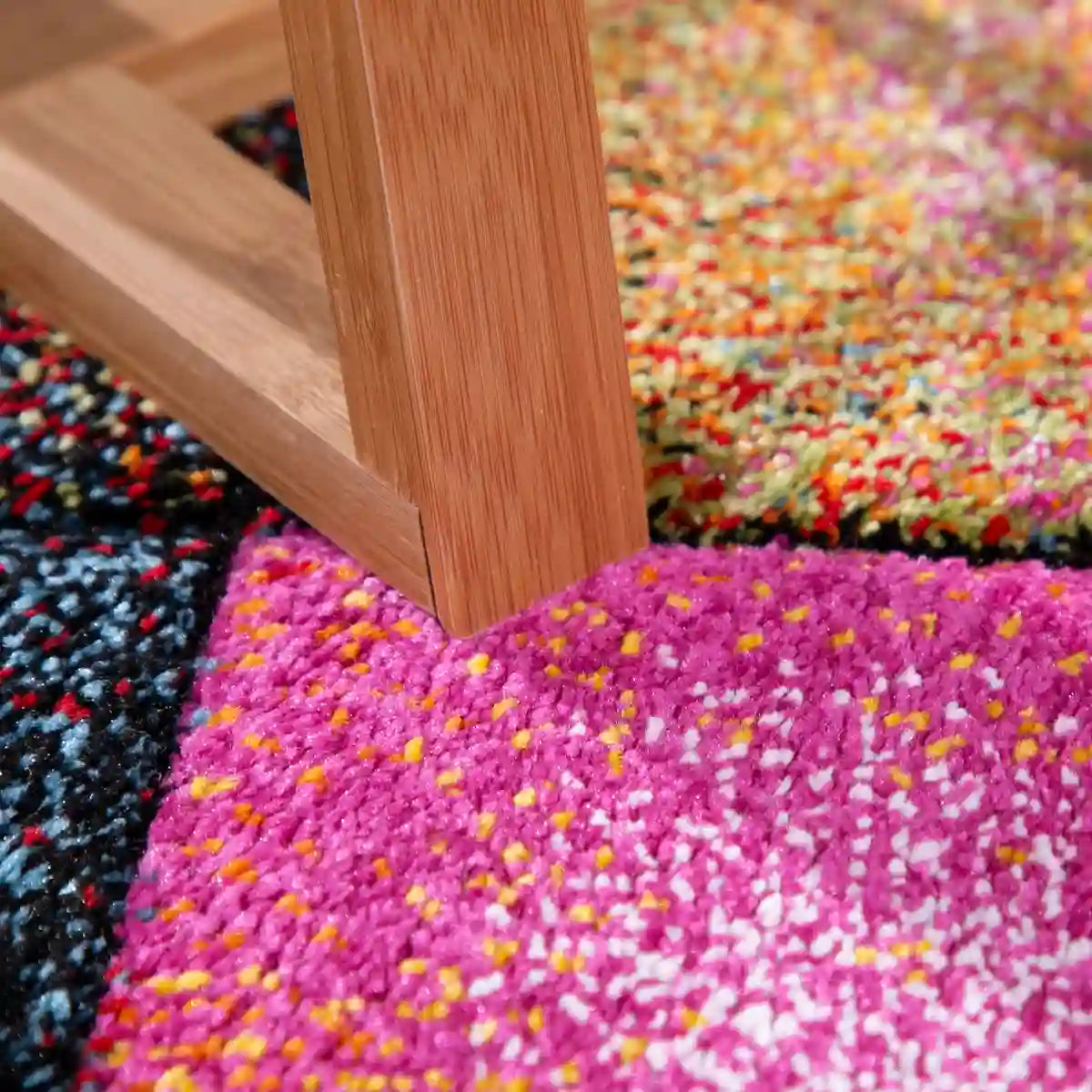 Détails Tapis de Couloir Coloré Cubo