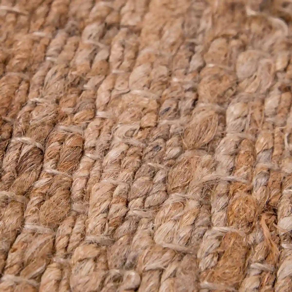 Détails Tapis Jute Savia