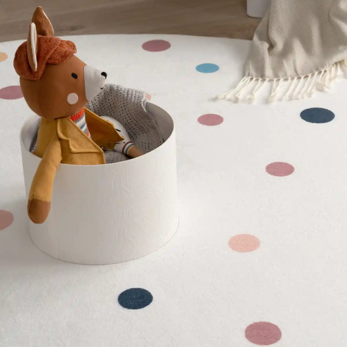 Détails Tapis Rond Enfant Paleto