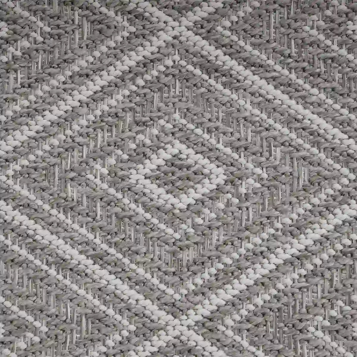 Détails Tapis Rond Scandinave Fjord