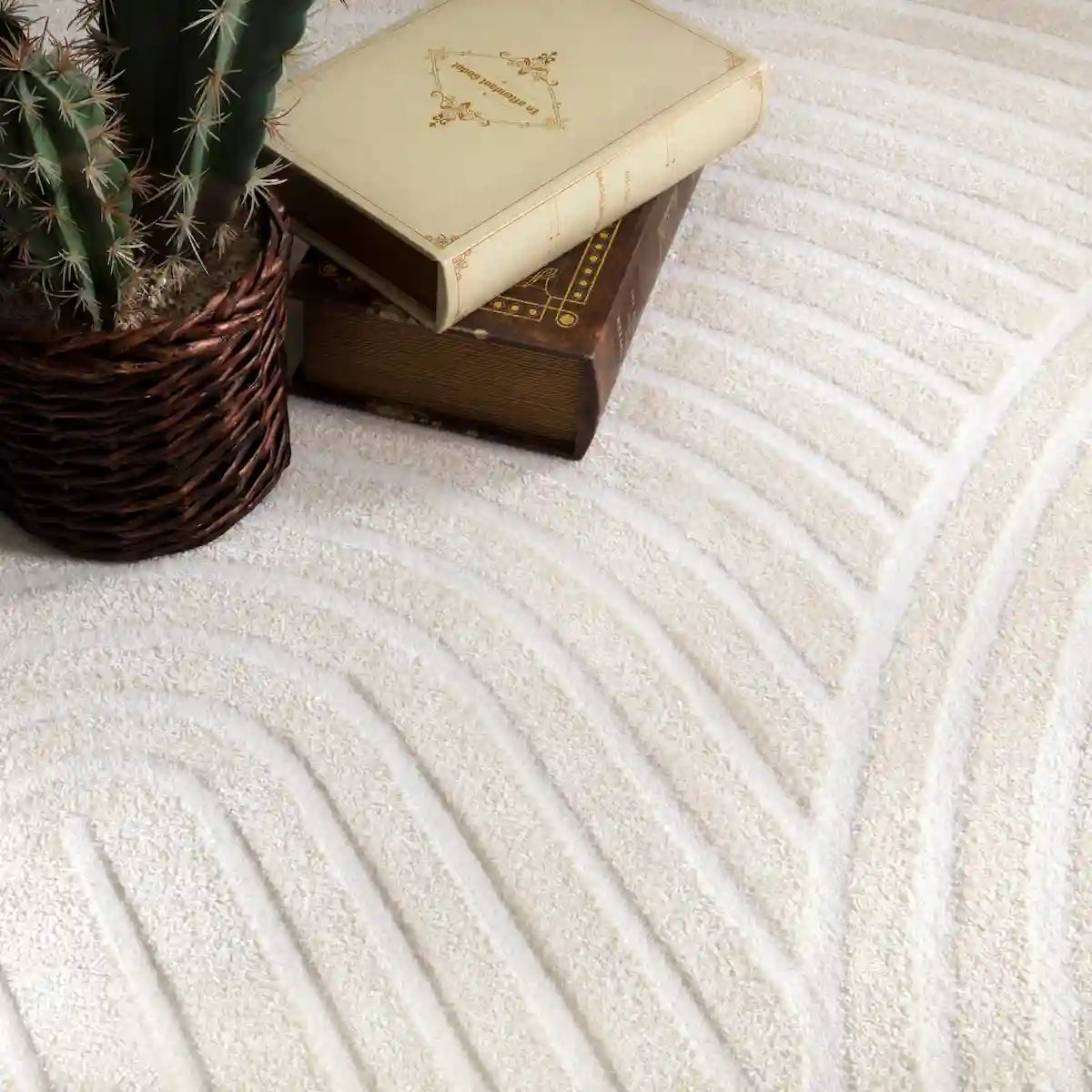 Détails Tapis Scandinave Creamy