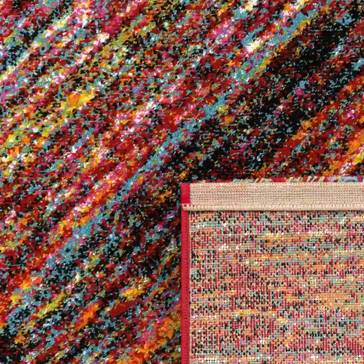 Dos Tapis Coloré Roja
