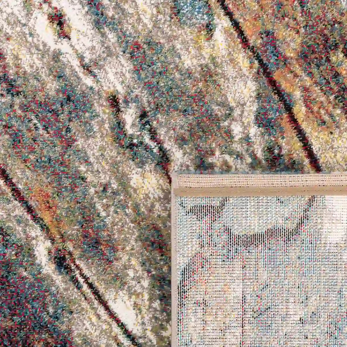 Dos Tapis Coloré Rolio