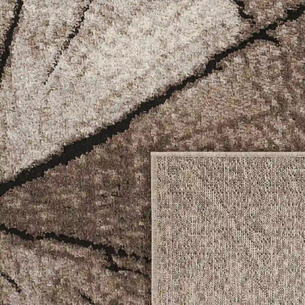 Dos Tapis Rond Design Tronco