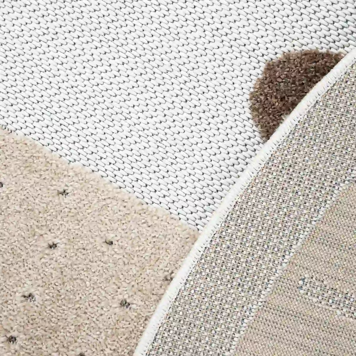 Dos Tapis Rond Enfant Bobino