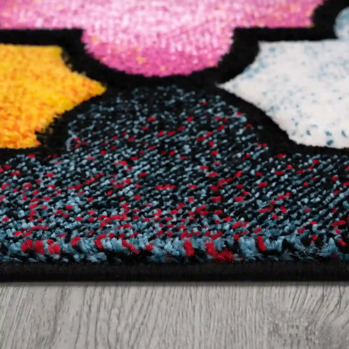 Épaisseur Tapis Coloré Andalou