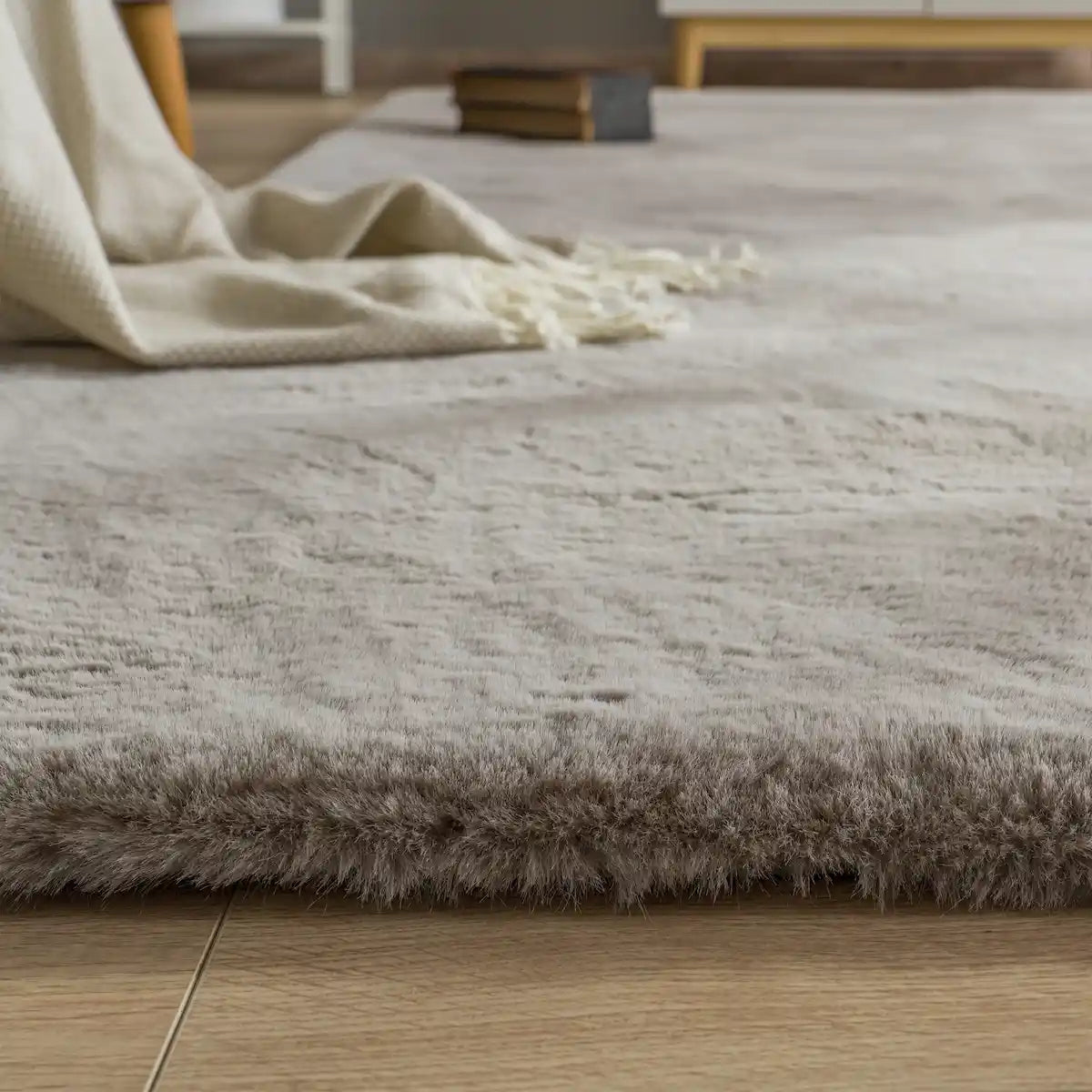 Épaisseur Tapis Rond Doux Lubo