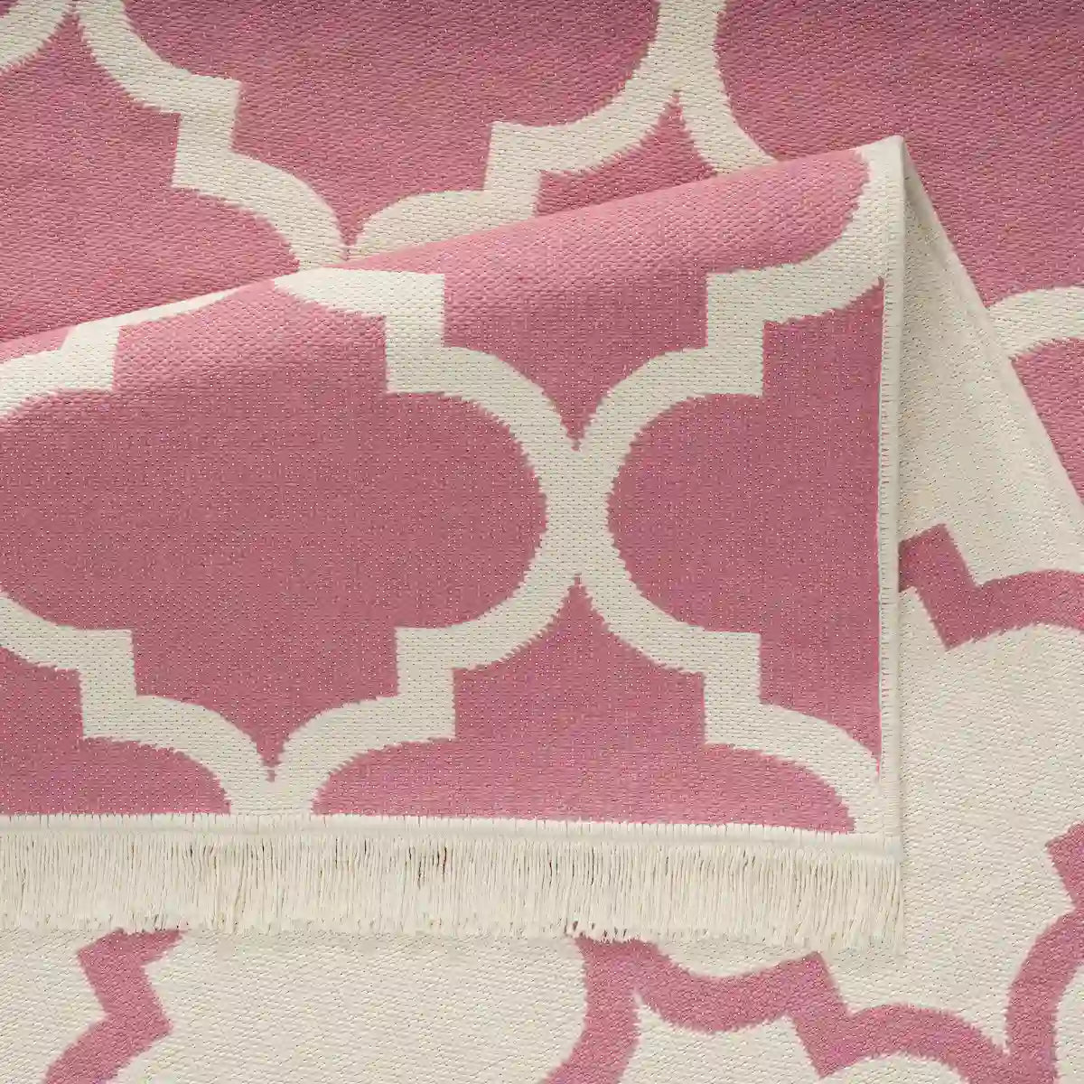 2 côté Tapis Oriental Royaliz Réversible - Pink