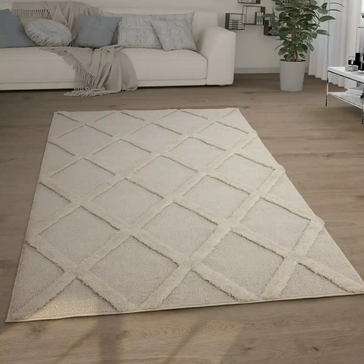 Tapis Berbère Losata - Cream