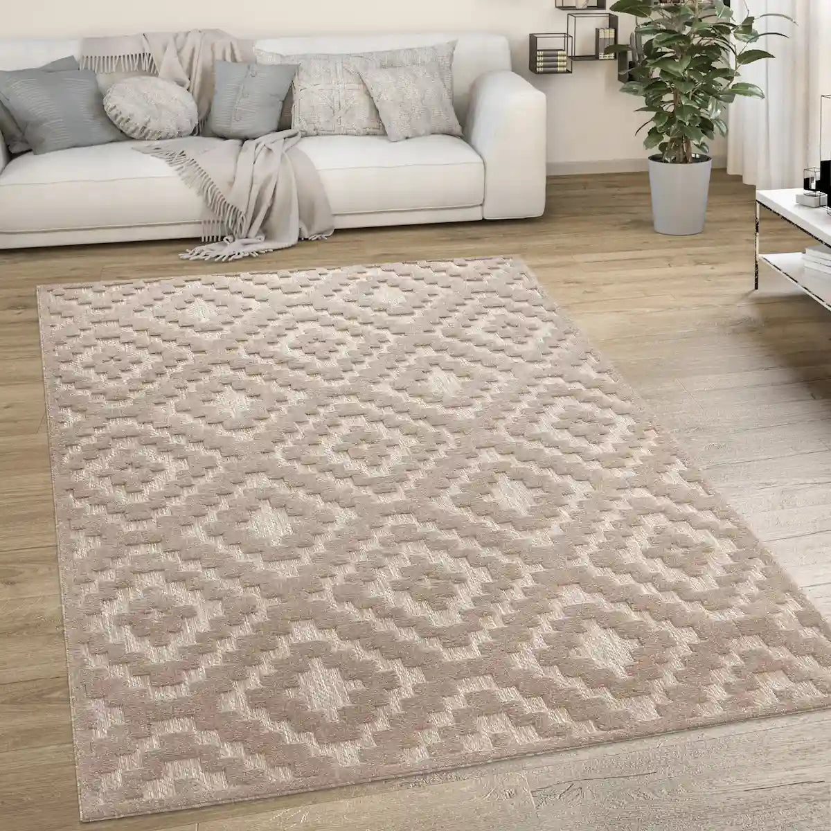Tapis Berbère Aduz  Beige
