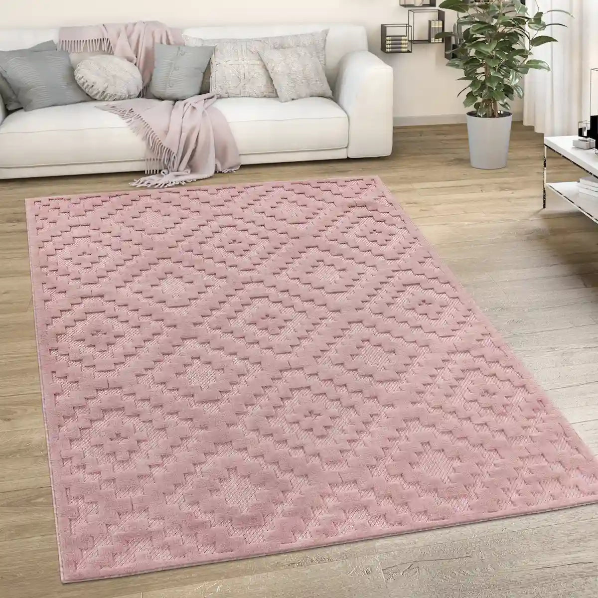 Tapis Berbère Aduz Rose