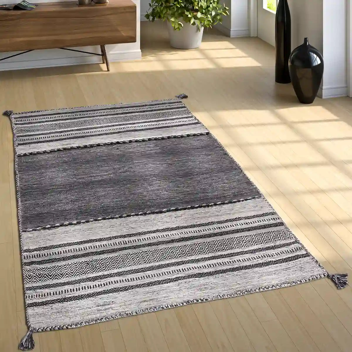 Tapis Berbère Tizma Gris
