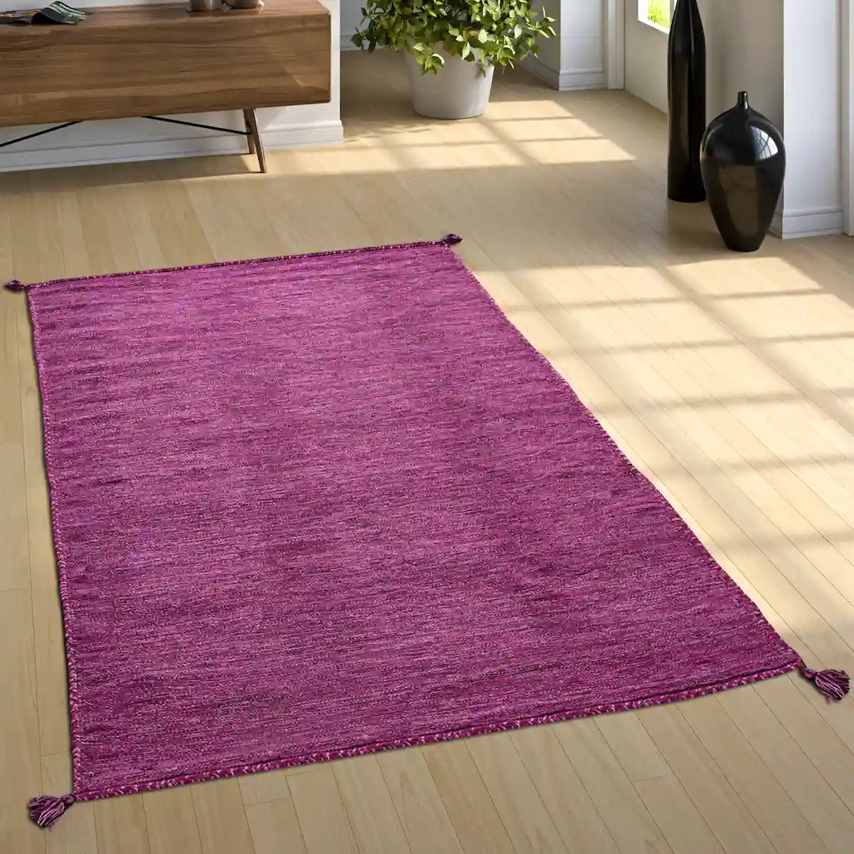Tapis Berbère Uni Violet