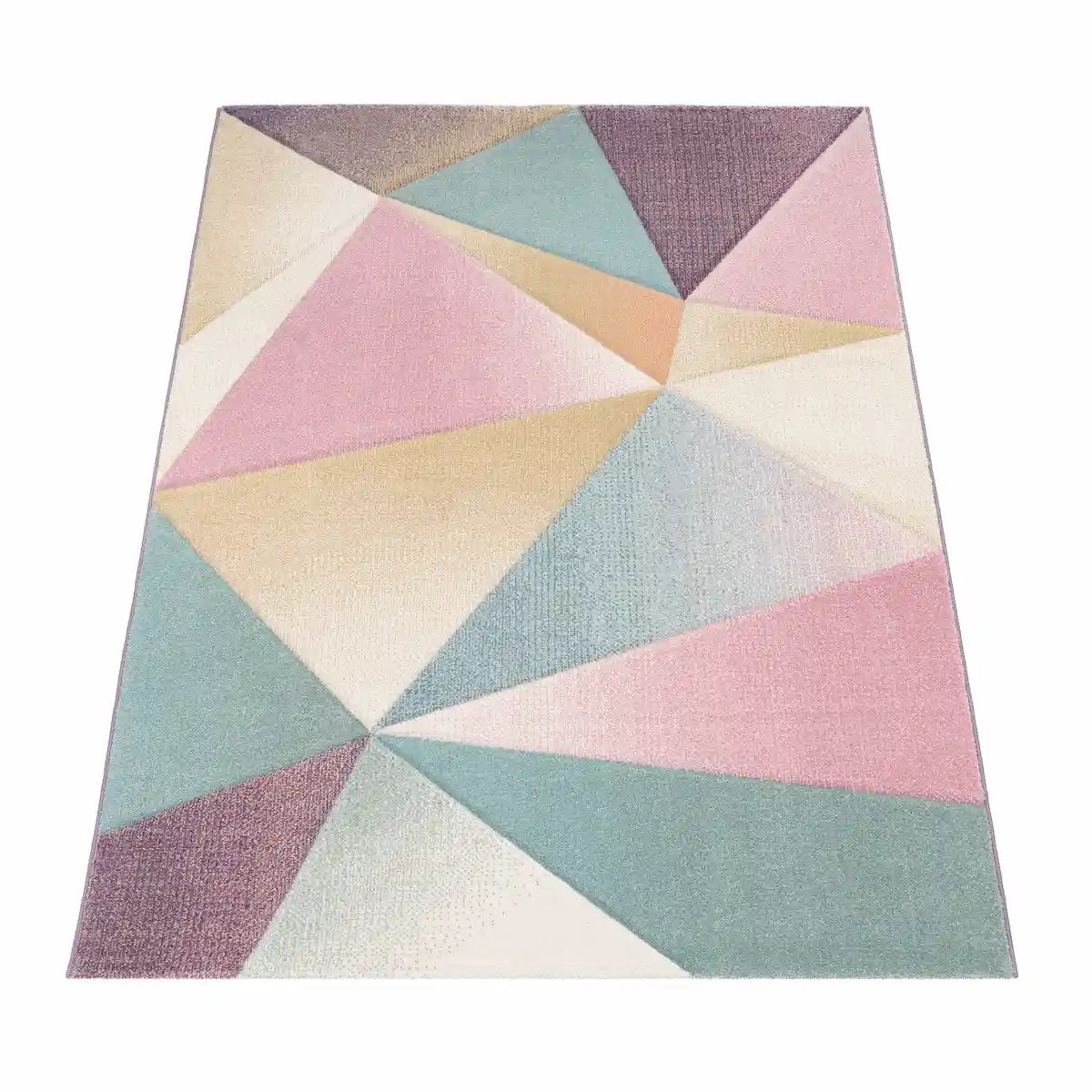 Tapis Coloré Palo sur fond blanc