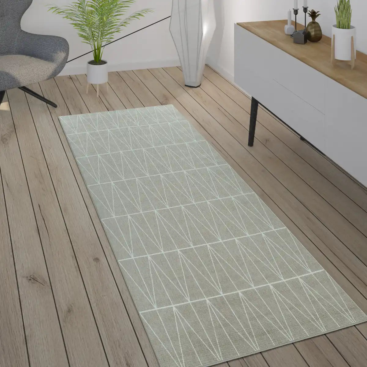 Tapis Cuisine Vazo - Beige