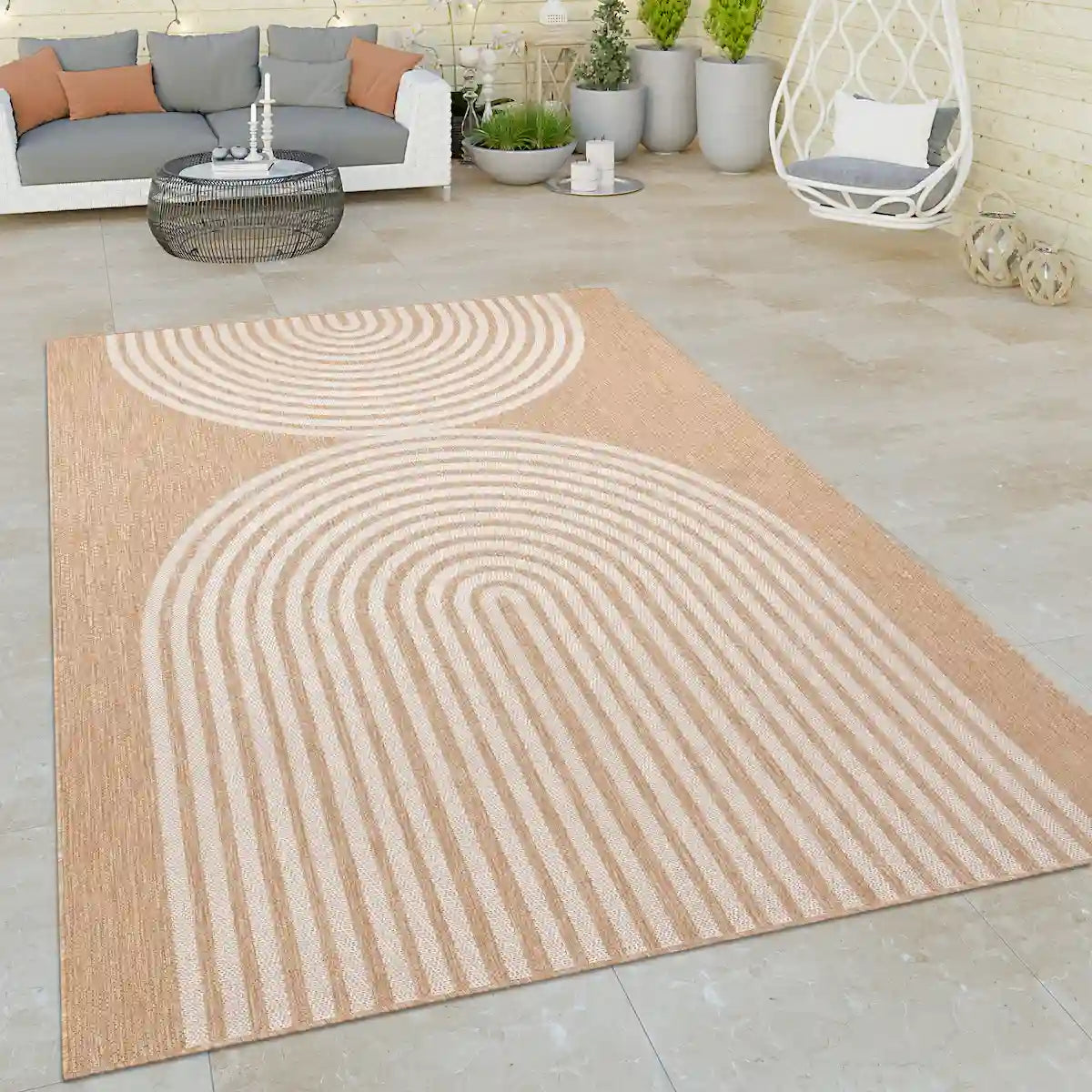 Tapis Design Arka Beige