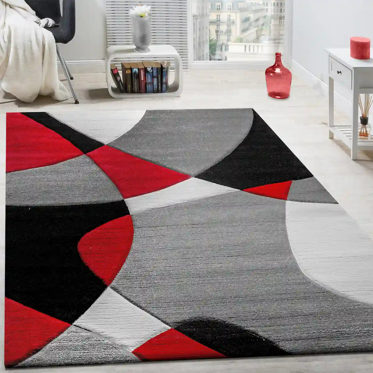Tapis Design Arto Rouge
