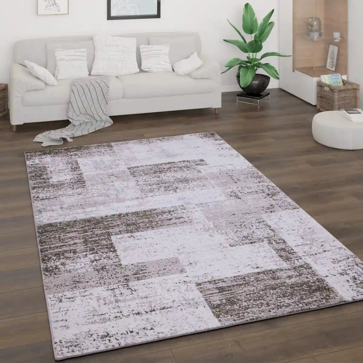 Tapis Design Carva Crème