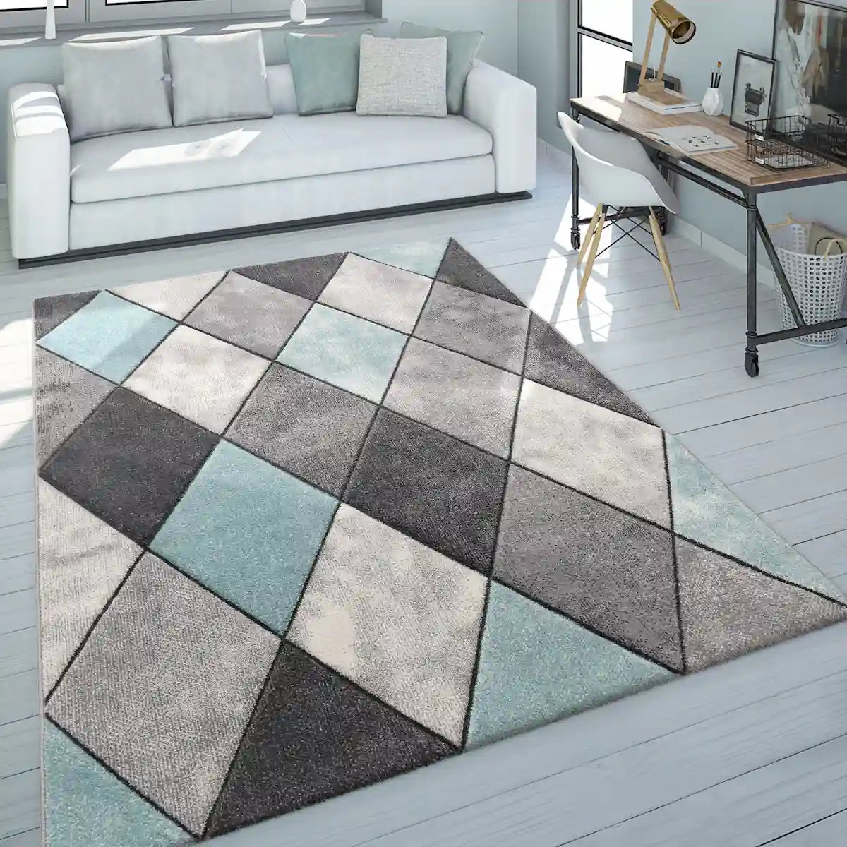 Tapis Design Losta Bleu