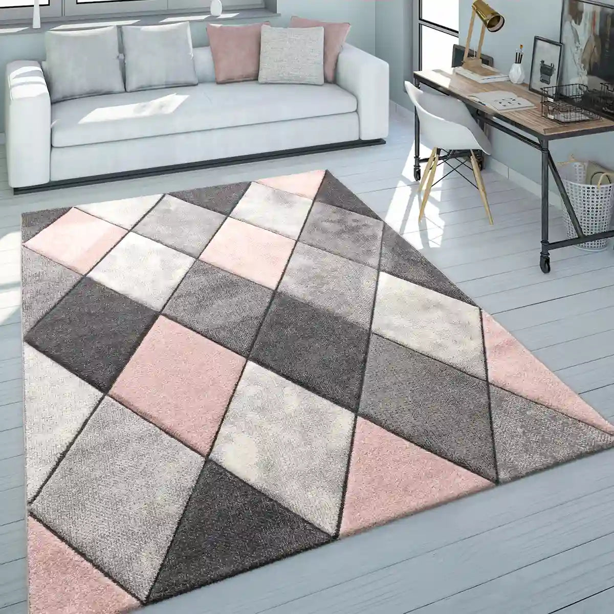 Tapis Design Losta Rose