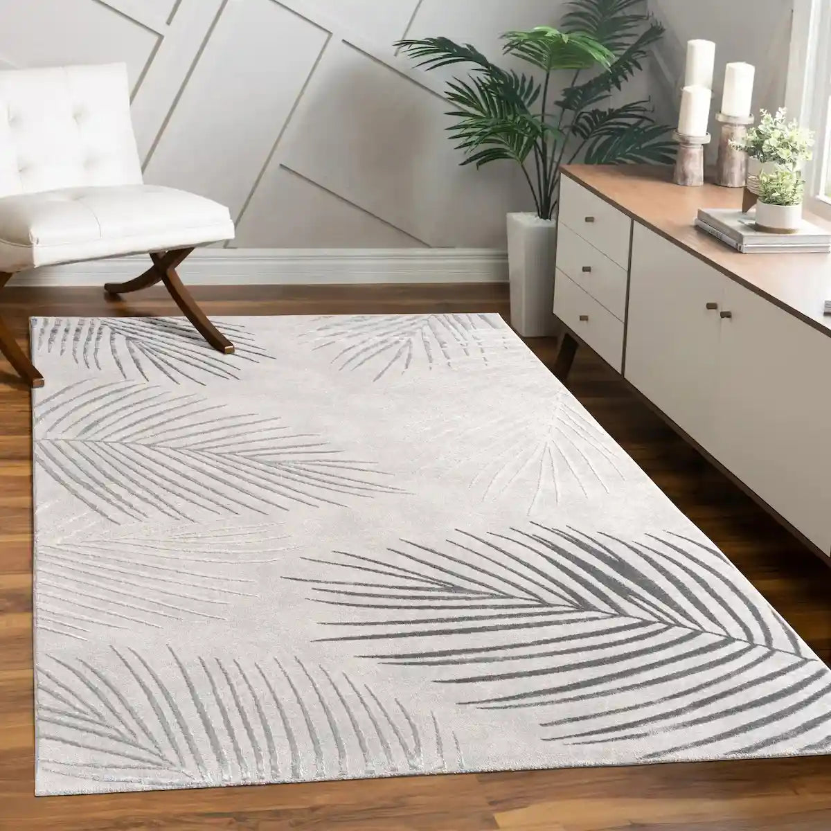 Tapis Design Palma - Gris