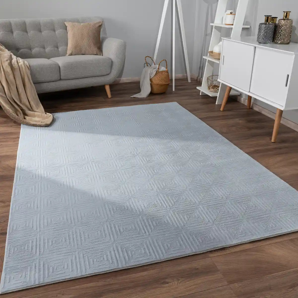 Tapis Doux Calevo - Gris