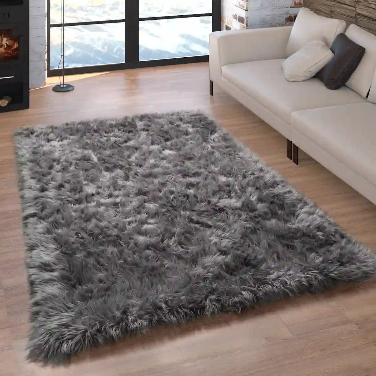 Tapis Doux Calino Anthracite