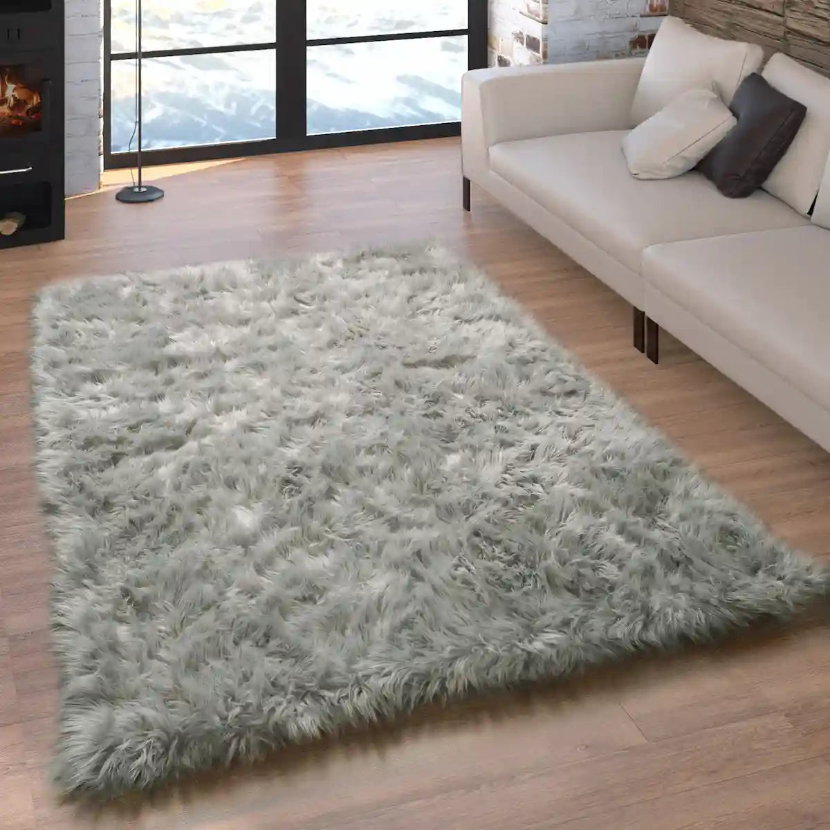Tapis Doux Calino Gris