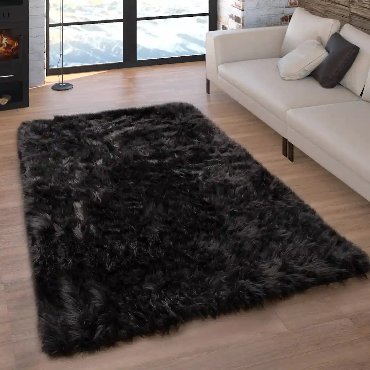 Tapis Doux Calino Noir