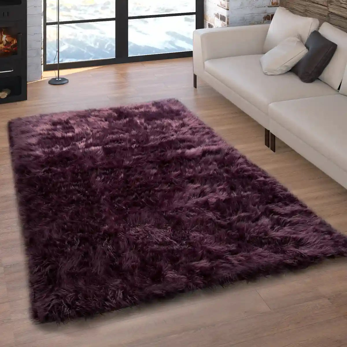 Tapis Doux Calino Violet