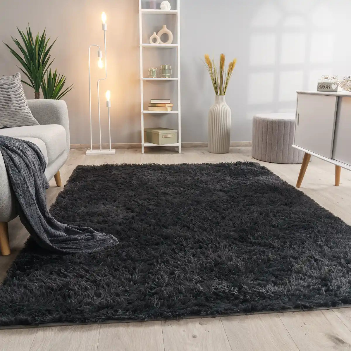 Tapis Doux Cocoon - Anthracite