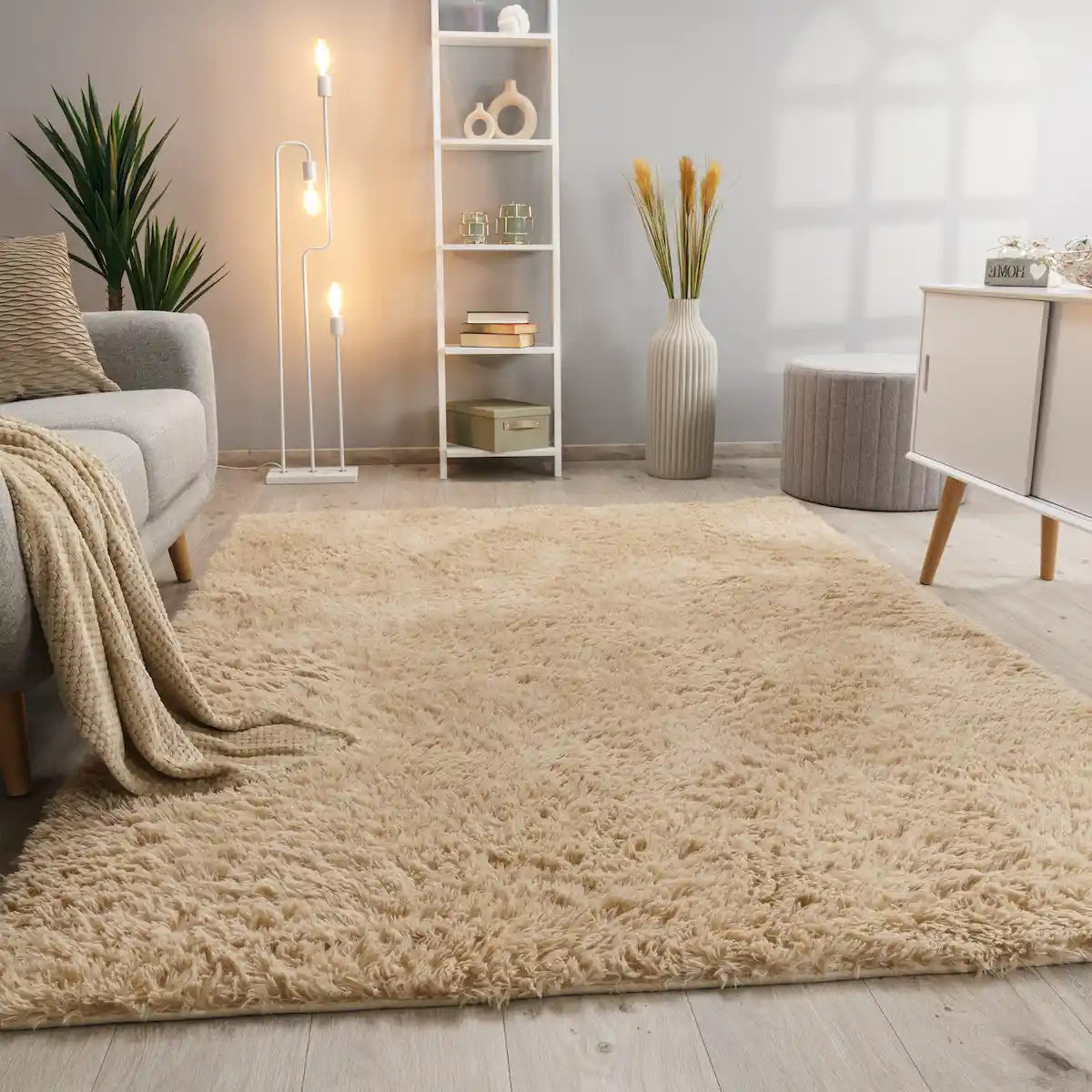 Tapis Doux Cocoon - Beige
