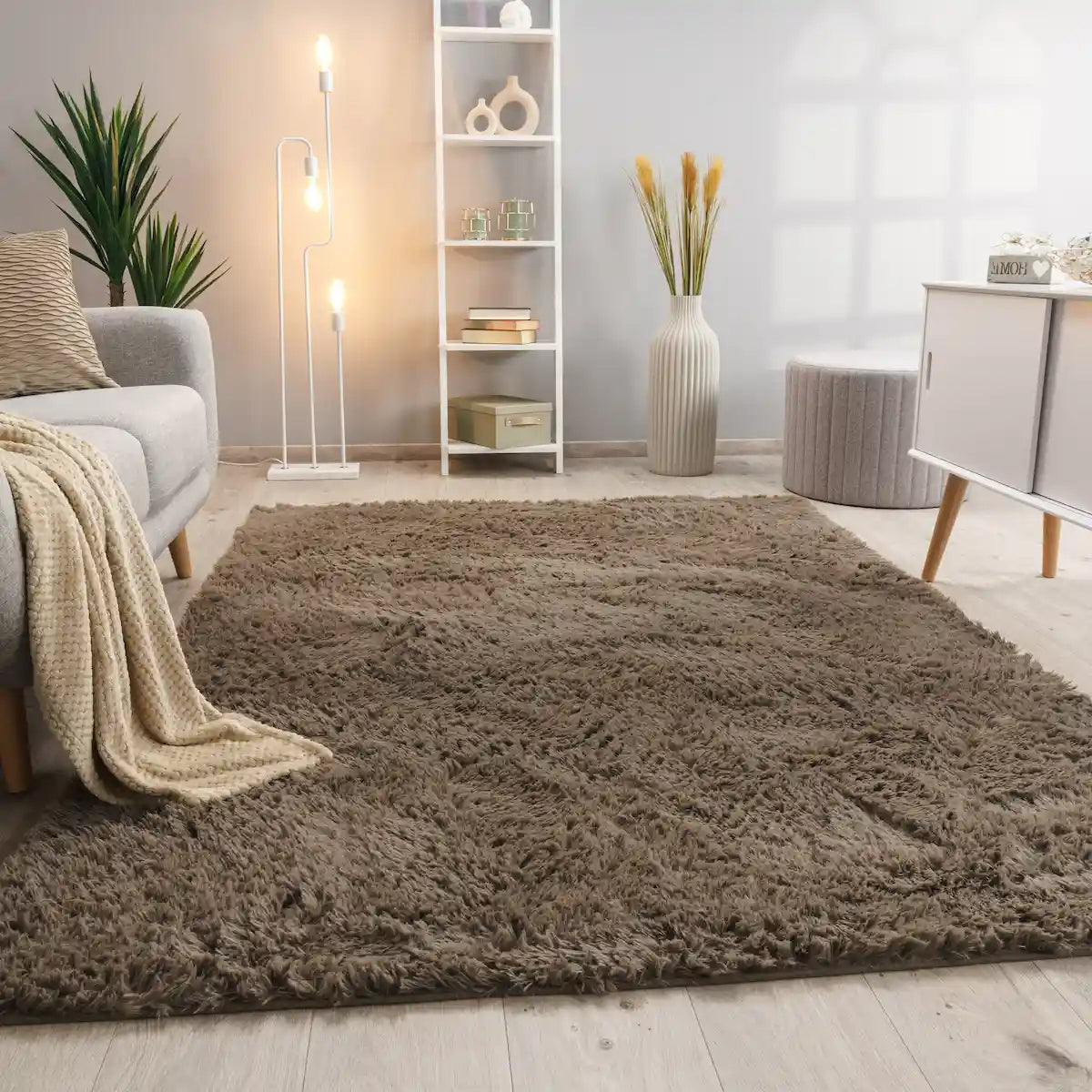 Tapis Doux Cocoon - Taupe