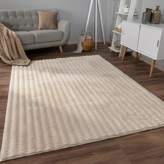Tapis Doux Linea - crème