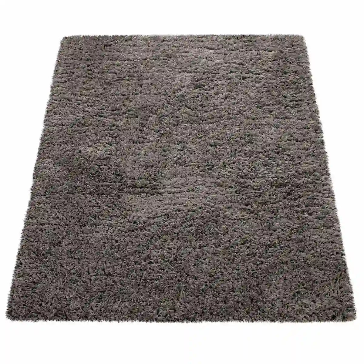 Tapis Doux Polito Anthracite sur fond blanc