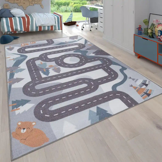 Tapis Enfant Circuit Polaire