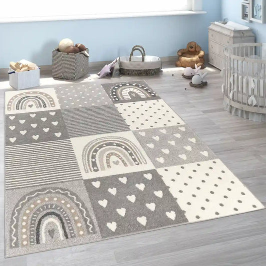 Tapis Enfant Joyou Gris