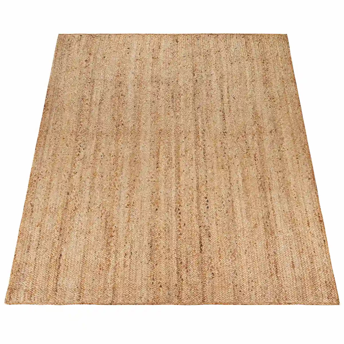 Tapis en Jute Boseo sur fond blanc