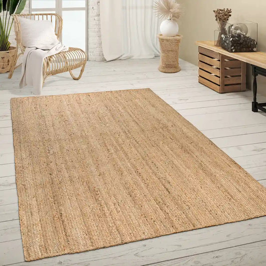 Tapis en Jute Boseo - Tapis tissé la main