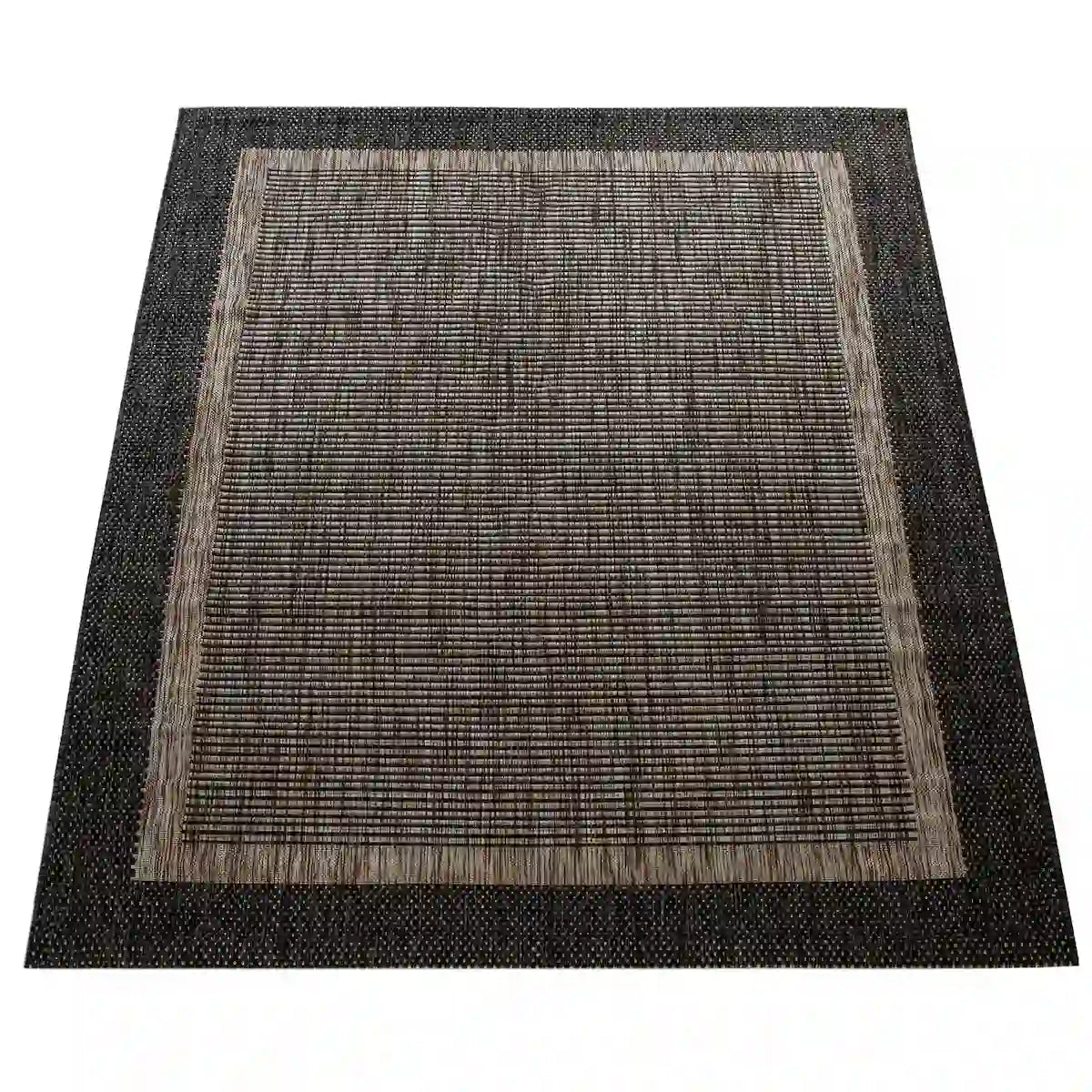 Tapis Naturel Bamaro sur fond blanc