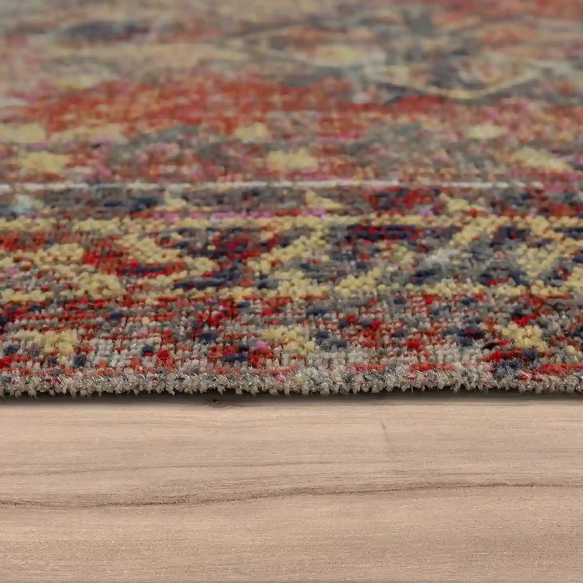 Bordure tapis oriental rougia